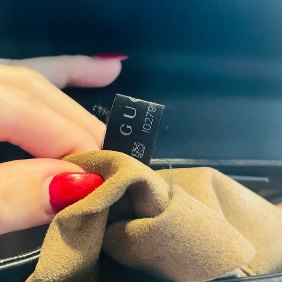 Gucci Small Padlock GG Canvas Leather Chain Shoulder Bag - Picture 13 of 15